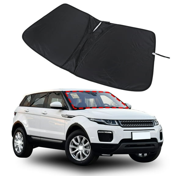 Front Windshield Sunshade for 2012-2018 Land Rover Evoque Sunshade UV Blocker Privacy Protector Custom Sunscreen Heat Shield Keep your car cooler