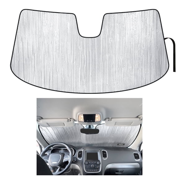 Yellopro Auto Front Windshield Sunshade for 2014-2025 Dodge Durango SUV