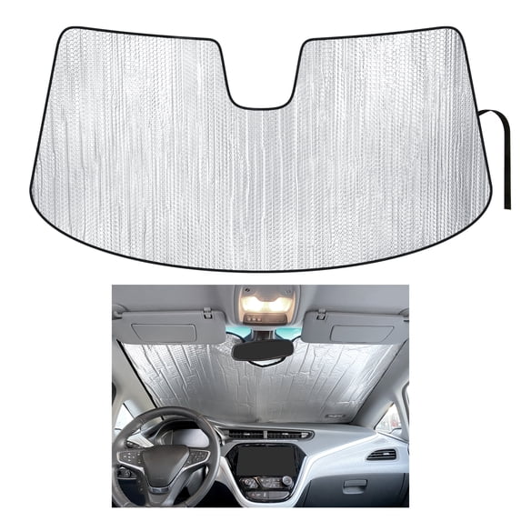 Front Windshield Sunshade for 2017-2023 Chevrolet Bolt EV Hatchback (Not for EUV model)