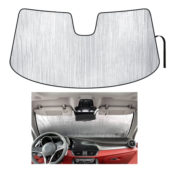 Front Windshield Sunshade for 2017-2026 Alfa Romeo Giulia Sedan