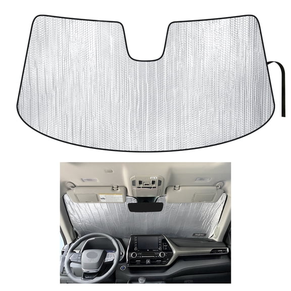 Front Windshield Sunshade for 2020-2025 Toyota Highlander SUV