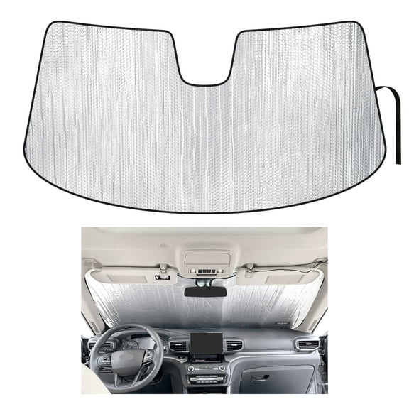 Front Windshield Sunshade for 2020-2025 Ford Explorer SUV