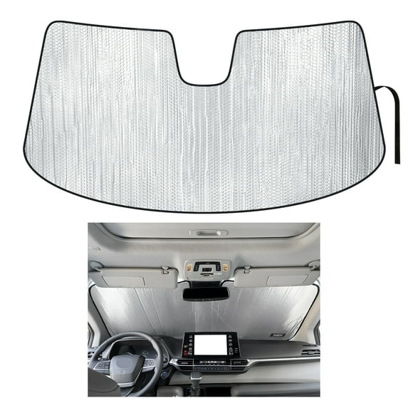 Yellopro Auto Front Windshield Sunshade for 2021-2025 Toyota Sienna Minivan