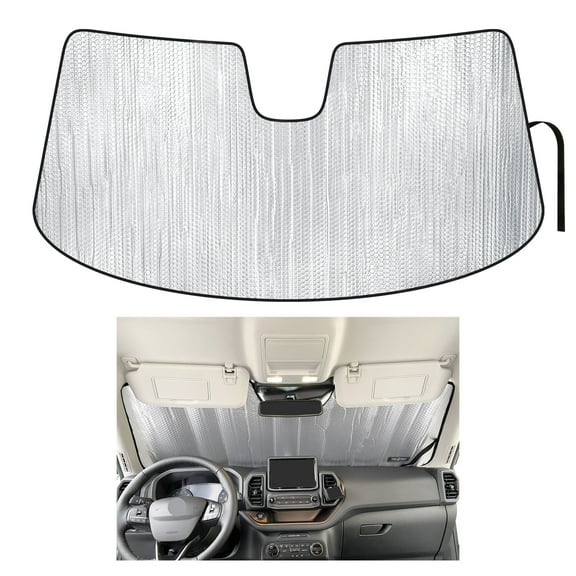 Yellopro Auto Front Windshield Sunshade for 2021-2025 Ford Bronco Sport SUV