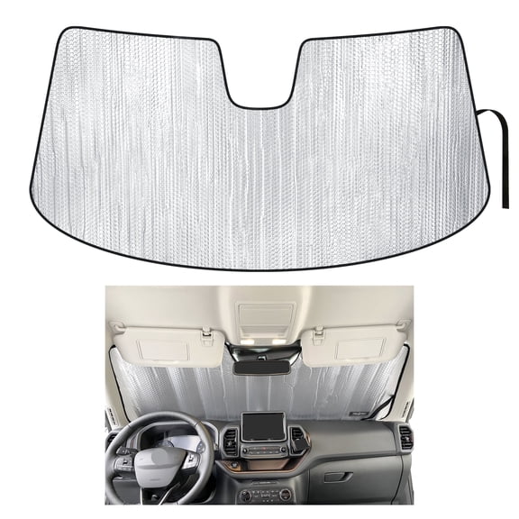 Yellopro Auto Front Windshield Sunshade for 2021-2026 Ford Bronco Sport SUV
