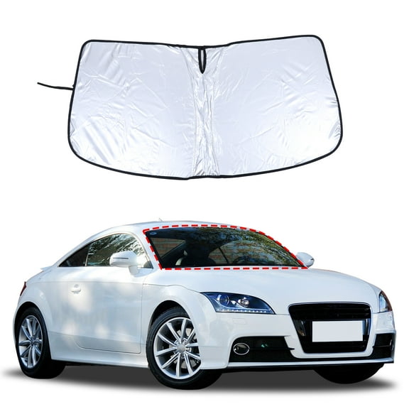 Front  Windshield Sunshades for  Audi TT 2004-2018 Reflective Sunshade Front Window Sunshade Heat Blocker Visor Protector Keep Interior Cooler,1PCS