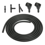 Front Windshield Washer Nozzles Kit 76810-SWA-E01 76810-S2A-A013 for Honda Accord 03-08