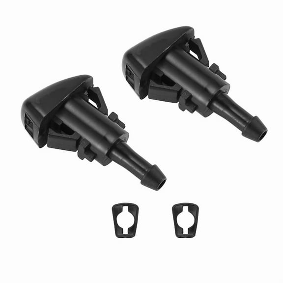 Front Windshield Washer Nozzles Wiper Kit for , , Ram, - Replaces Part Number 4805742AB, 5116079AA