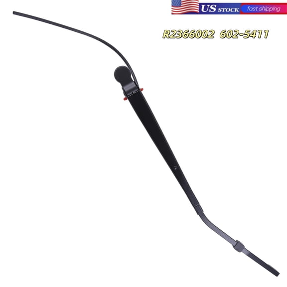 Front Windshield Wiper Arm Compatible for Peterbilt 379 1990-2007 Replaces R2366002 602-5411