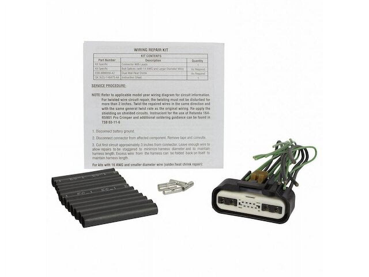 Front Windshield Wiper Motor Connector Compatible with 2015 2023