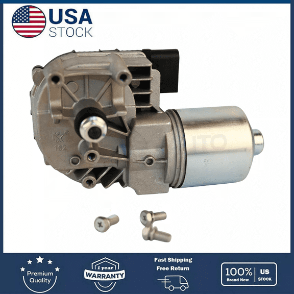 Front Windshield Wiper Motor for 2005-2016 VW Eos GTI Jetta Golf R Rabbit R32 L4