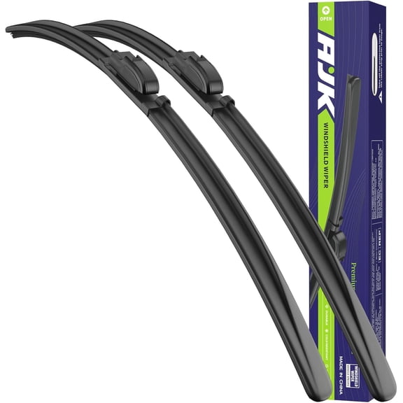 Front Windshield Wiper for Toyota Tacoma 2016 2017 2018 2019 2020 2021 2022 2023 2024 2025, Original Equipment Window Wipers Blades, Conventional, Vehicle Specific Fit, Pack of 2