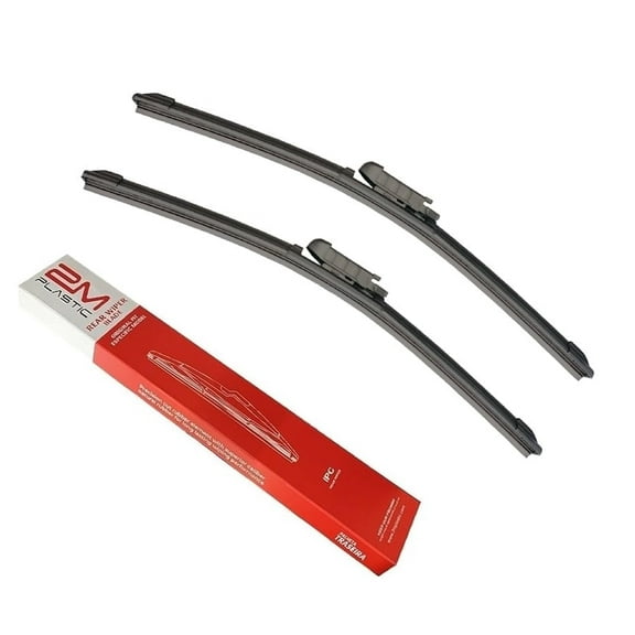 Front Wiper Blades For CHEVROLET Silverado 1500 2007-2013 Pair 22" 22" Premium All-Season OEM Quality 2M PLASTIC