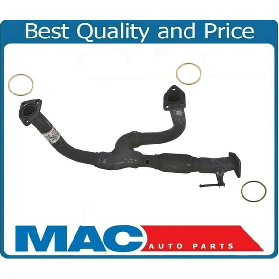 Front Y Engine Exhaust Pipe W/ Gaskets for Honda Odyssey 2002-2004