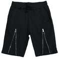 thumbnail image 1 of Front Zipper Moto Shorts, 1 of 1