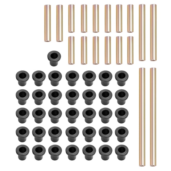 Front and Rear A-Arm Bushing Kit Compatible with Pol aris Ranger XP 900 (2015-2018 Models)