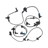 For 2011 Ford Fiesta ABS Speed Sensor Set Front APR 13635PNVD 1.6L 4