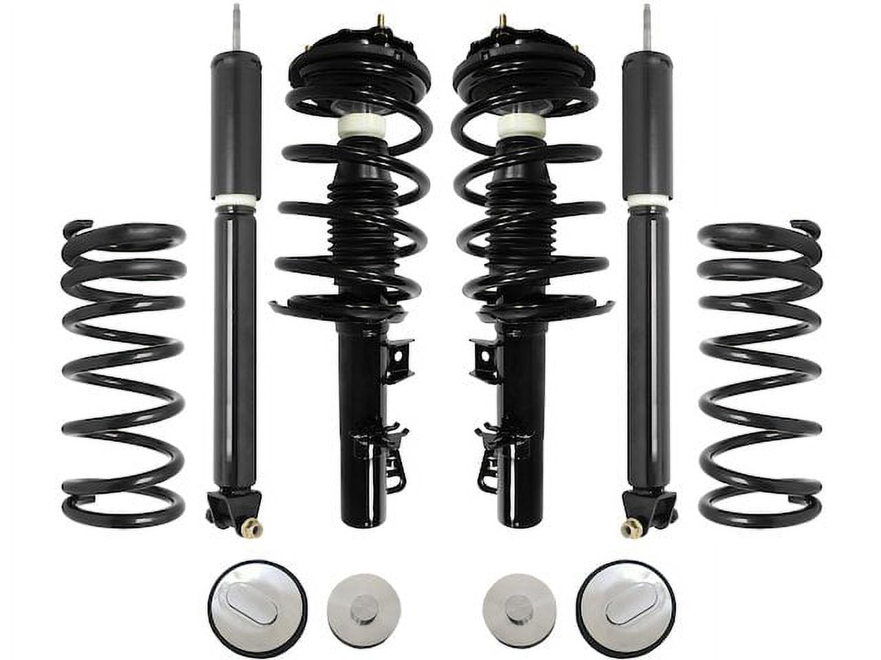 Front and Rear Air Spring to Coil Spring Conversion Kit - 6 Piece ...