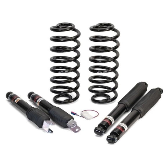 Front and Rear Air Spring to Coil Spring Conversion Kit - Compatible with 2000 - 2006 Chevy Suburban 1500 2001 2002 2003 2004 2005