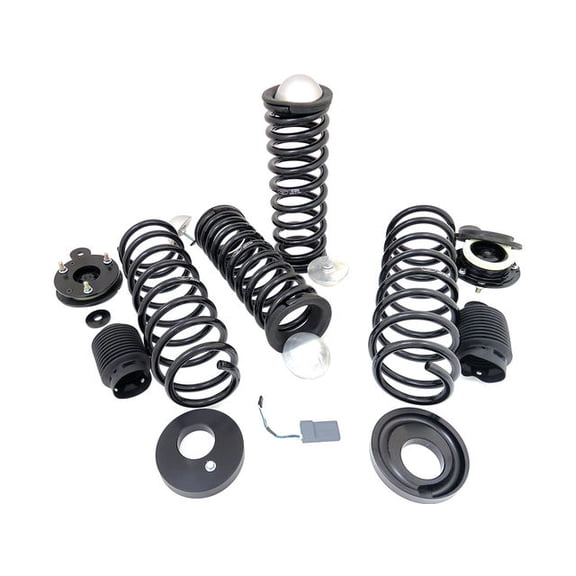 Front and Rear Air Spring to Coil Spring Conversion Kit - Compatible with 2003 - 2005 Land Rover Range Rover 2004