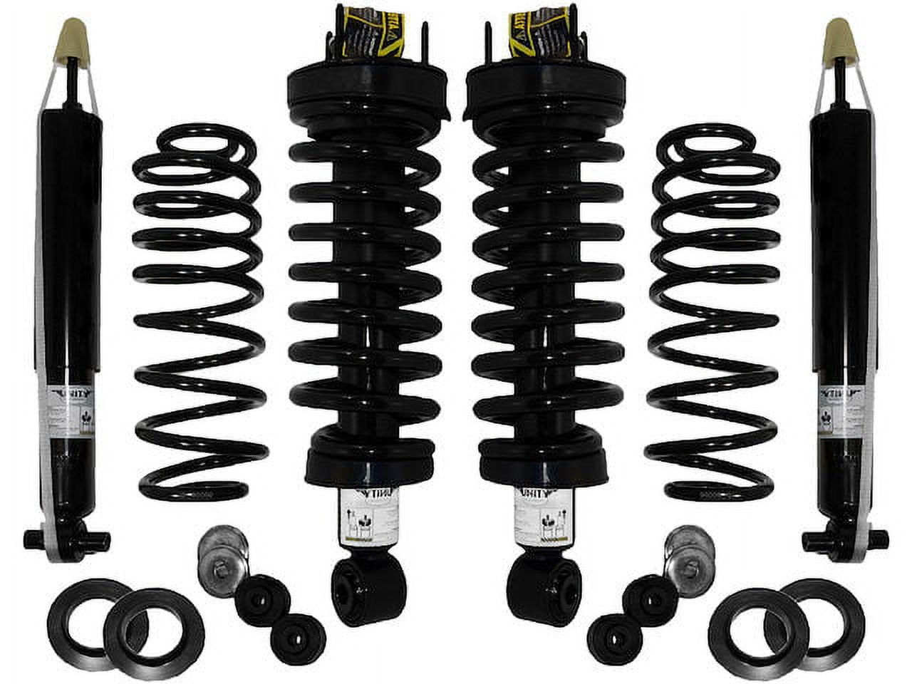 Front and Rear Air Spring to Coil Spring Conversion Kit - Compatible ...