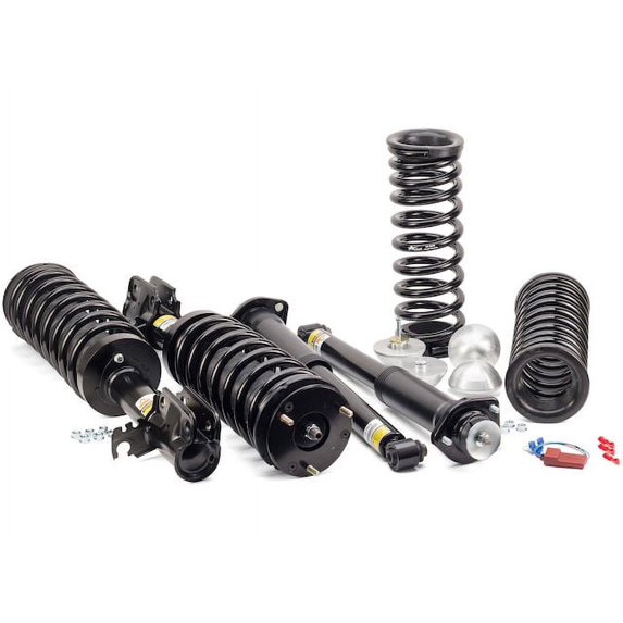 Front and Rear Air Spring to Coil Spring Conversion Kit - Compatible with 2010 - 2012 Land Rover Range Rover 2011