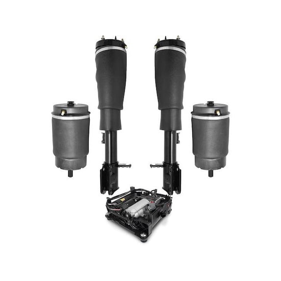 Front and Rear Air Suspension Strut Set - Compatible with 2003 - 2012 Land Rover Range Rover 2004 2005 2006 2007 2008 2009 2010 2011