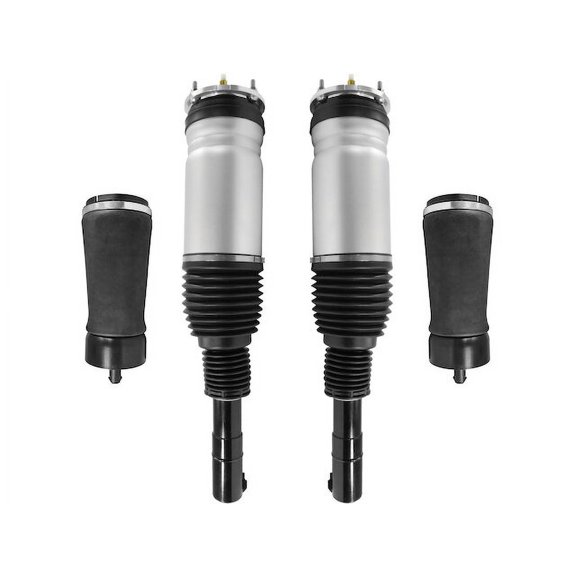 Front and Rear Air Suspension Strut Set - Compatible with 2013 - 2016 Land Rover Range Rover 2014 2015