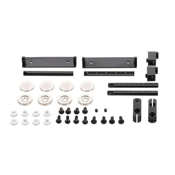 Front and Rear Body Mounts Stealth CNC with Magnet for 1/10 Traxxas Axial HSP HPI RC Touring Drifting Car