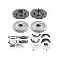 thumbnail image 1 of Front and Rear Brake Pad Rotor Shoe Drum Kit - Compatible with 1971 - 1972 GMC Sprint, 1 of 2
