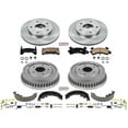 thumbnail image 1 of Front and Rear Brake Pad Rotor Shoe Drum Kit - Compatible with 1983 GMC S15 4WD - Power Stop, 1 of 2