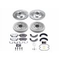 thumbnail image 1 of Front and Rear Brake Pad Rotor Shoe Drum Kit - Compatible with 1997 - 2001 Chevrolet Venture - Power Stop, 1 of 2
