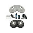 thumbnail image 1 of Front and Rear Brake Pad Rotor Shoe Drum Kit - Compatible with 1997 - 2001 Honda CR-V 1998 1999 2000, 1 of 2