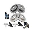 thumbnail image 1 of Front and Rear Brake Pad Rotor Shoe Drum Kit - Compatible with 2004 - 2006 Dodge Durango 2005, 1 of 2