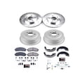thumbnail image 1 of Front and Rear Brake Pad Rotor Shoe Drum Kit - Compatible with 2005 - 2006 Chevrolet Equinox - Power Stop, 1 of 2