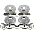 thumbnail image 1 of Front and Rear Brake Pad Rotor Shoe Drum Kit - Compatible with 2008 Chevy HHR, 1 of 2