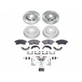thumbnail image 1 of Front and Rear Brake Pad Rotor Shoe Drum Kit - Compatible with 2012 - 2017 Chevrolet Sonic - Power Stop, 1 of 2