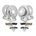 thumbnail image 1 of Front and Rear Brake Pad Rotor and Caliper Set - Compatible with 2000 - 2006 GMC Yukon XL 1500 2001 2002 2003 2004 2005, 1 of 2