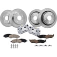 thumbnail image 1 of Front and Rear Brake Pad Rotor and Caliper Set - Compatible with 2007 - 2009 Chrysler Aspen 2008, 1 of 2