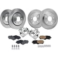 thumbnail image 1 of Front and Rear Brake Pad Rotor and Caliper Set - Compatible with 2008 - 2012 Chrysler Town & Country 2009 2010 2011, 1 of 2