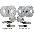 thumbnail image 1 of Front and Rear Brake Pad Rotor and Caliper Set - Compatible with 2008 - 2013 Cadillac Escalade EXT 2009 2010 2011 2012, 1 of 2