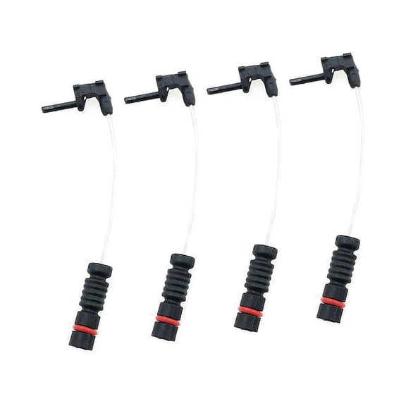 Front and Rear Brake Pad Sensor Kit - Compatible with 1978 - 1985, 1992 - 1993 Mercedes-Benz 300SD 1979 1980 1981 1982 1983 1984
