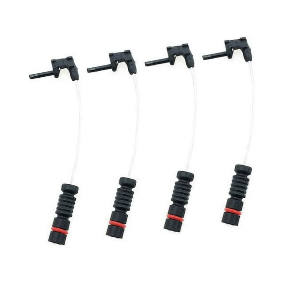 Front and Rear Brake Pad Sensor Kit - Compatible with 2001 - 2004 Mercedes-Benz SLK320 2002 2003