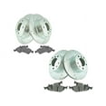 thumbnail image 1 of Front and Rear Brake Pad and Rotor Kit - Compatible with 1994 - 1995 BMW 530i, 1 of 2