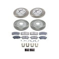 thumbnail image 1 of Front and Rear Brake Pad and Rotor Kit - Compatible with 1997 - 1999, 2001 - 2003 Oldsmobile Aurora 1998 2002, 1 of 2