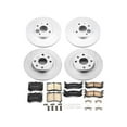 thumbnail image 1 of Front and Rear Brake Pad and Rotor Kit - Compatible with 1997 - 1999 Mercury Tracer 1998, 1 of 2