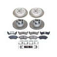 thumbnail image 1 of Front and Rear Brake Pad and Rotor Kit - Compatible with 1997 - 2001 Mercury Mountaineer RWD 1998 1999 2000, 1 of 2