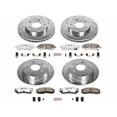 thumbnail image 1 of Front and Rear Brake Pad and Rotor Kit - Compatible with 1997 - 2003 Pontiac Grand Prix - Power Stop, 1 of 2