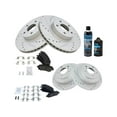 thumbnail image 1 of Front and Rear Brake Pad and Rotor Kit - Compatible with 1999 - 2001 Subaru Impreza RS 2.5L H4 2000, 1 of 2