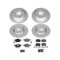 thumbnail image 1 of Front and Rear Brake Pad and Rotor Kit - Compatible with 1999 - 2004 Audi A6 Quattro Avant Wagon 2000 2001 2002 2003, 1 of 2